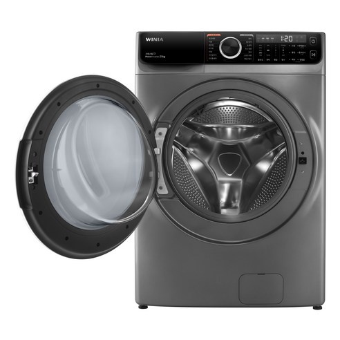 위니아 공기방울 드럼세탁기 WWD21GED, 21kg의 대용량, 방문설치 가능, 에너지효율 우수