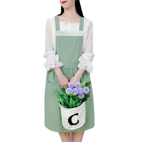 에이스 무지 에이라인 스퀘어 앞치마, A04, 1개