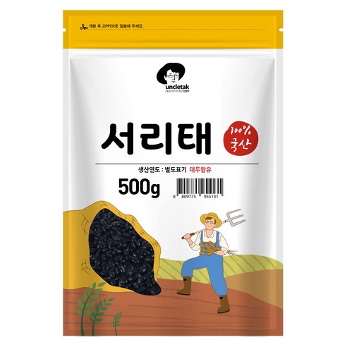 엉클탁 서리태, 3kg, 1개