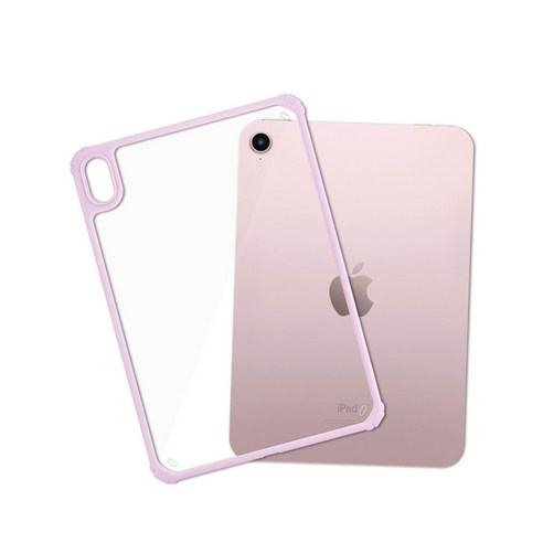 라이노핏 클리어쉴드 S 태블릿PC 케이스, 베이비 핑크