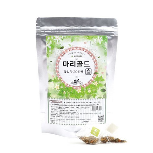 참건강마을 메리골드 꽃잎차, 0.5g, 20개, 20개