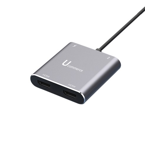 디헬퍼 60Hz USB 3.0 4K Type C to HDMI 변환 PD 미러링 컨버터, UC-CO22