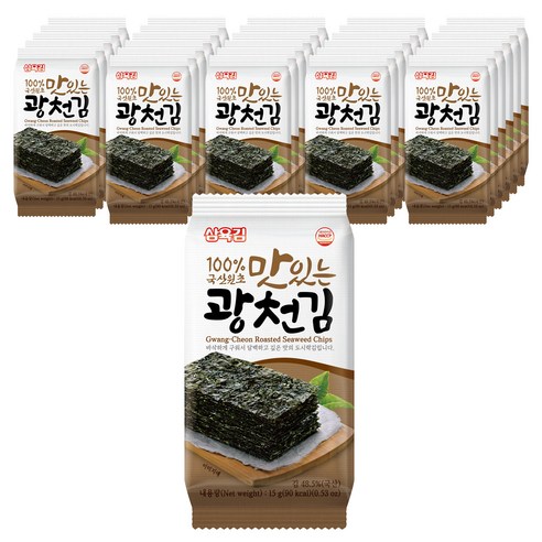 삼육김 광천김 16p, 2개, 64g