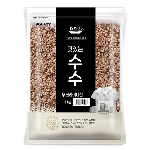 더담은 맛있는 수수, 1kg, 1개