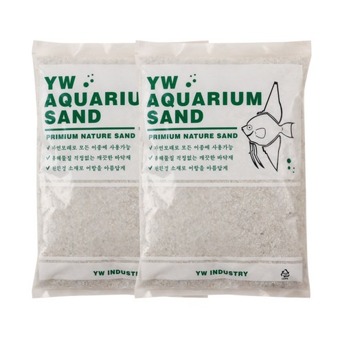 미미네스톤 아레나 샌드 노멀 2kg, 화이트, 2개