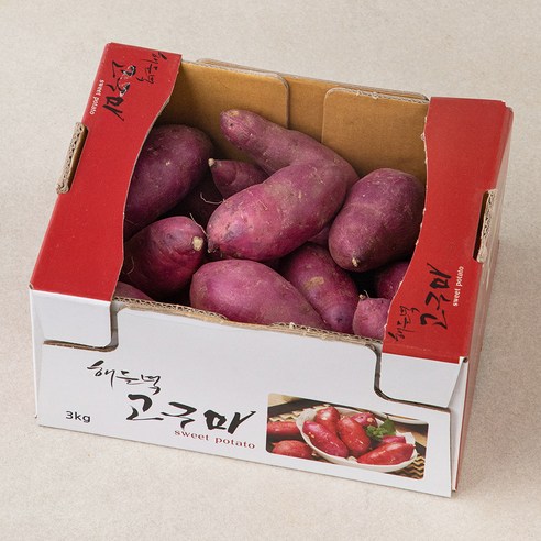 해들녘 고창 황토 고구마, 3kg(특상), 1박스