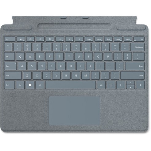 마이크로소프트 Signature 타입 태블릿 PC 커버 + 기본제공보관함, Ice Blue