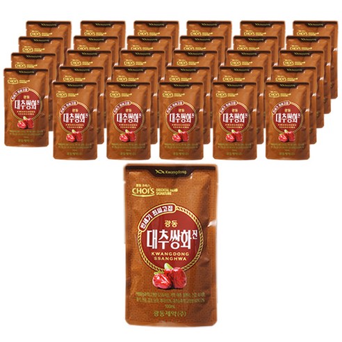 광동 대추쌍화진 실속형, 100ml, 50개