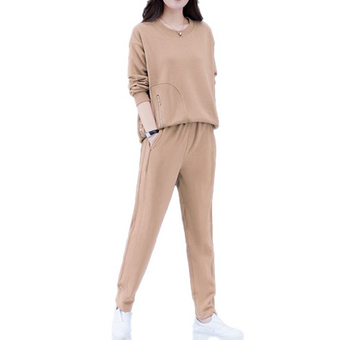 루나글램 투피스 임산부 외출복 트레이닝 세트 SHC946