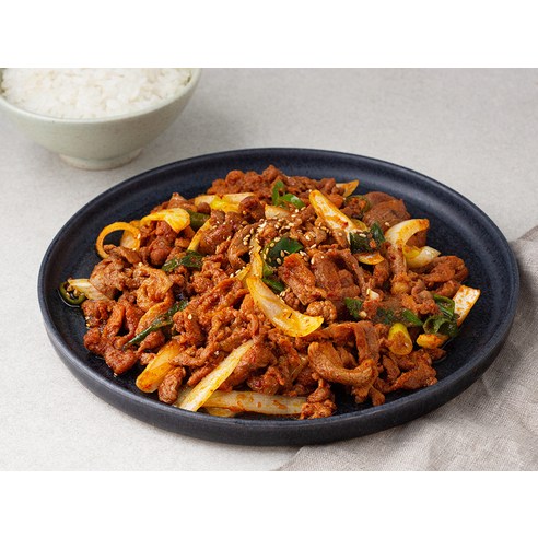 신세계푸드의 엄선된 원재료와 전문성으로 선보이는 매콤 고소한 올반 오리 고추장 불고기