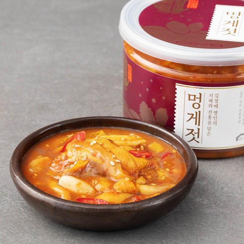 굴다리 김정배 명인젓갈 멍게젓, 500g, 1개