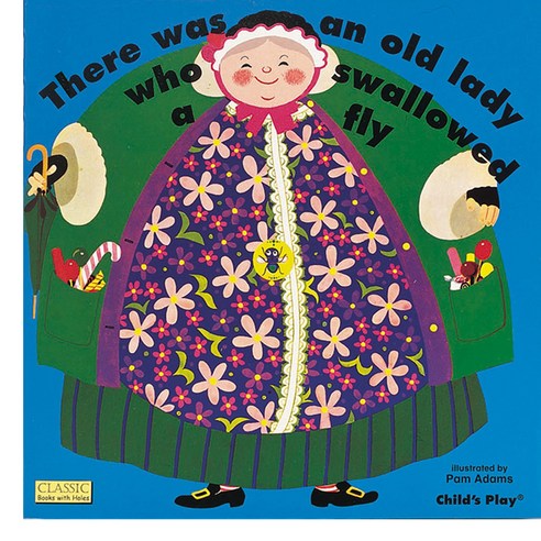 노부영 마더구스 세이펜 There was an Old Lady Who Swallowed a Fly Paperback, 제이와이북스