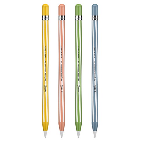 랩씨 애플펜슬 1세대 풀커버 보호스킨 4종 세트, Colored Pencil 1, 1개