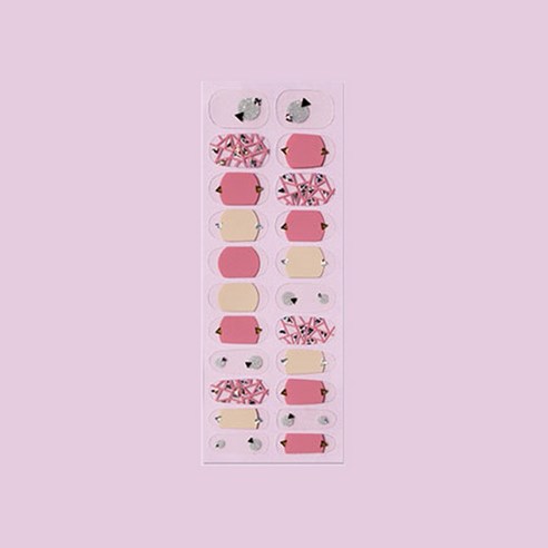 주앙오브제 티타 네일 스티커, 1세트, 30 A011-27