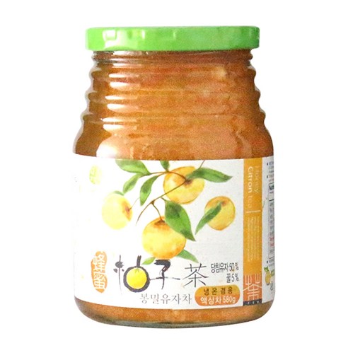다미즐 봉밀 유자차, 580g, 1개입, 1개