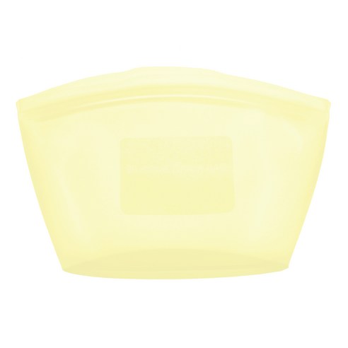 실리팟 국산 프리미엄 실리콘 지퍼백 레몬 M 850ml, 단품, 1개