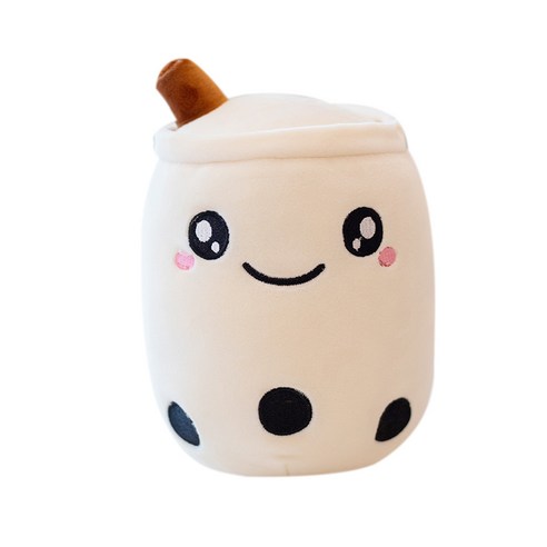 더이브닝 초롱초롱 등받이 인형 쿠션, 24cm, 03 화이트