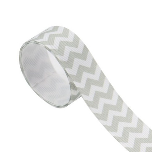 샤프웨이브 포장리본끈 22mm, 그레이, 91.4m