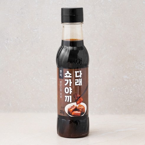 젠미 쇼가야끼다래 소스, 335g, 1개