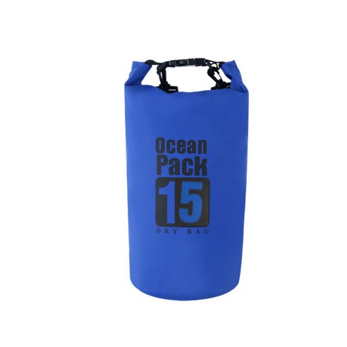 w에이블 방수 비치 수영 드라이 백팩 15L, 09 사파이어