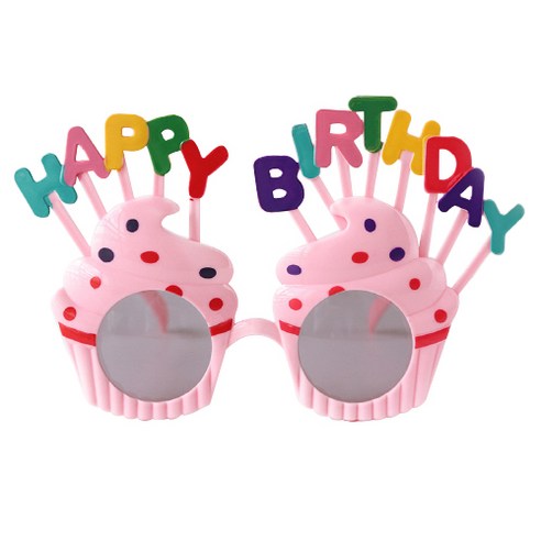 블링블링 생일 파티 안경, 1개, 2