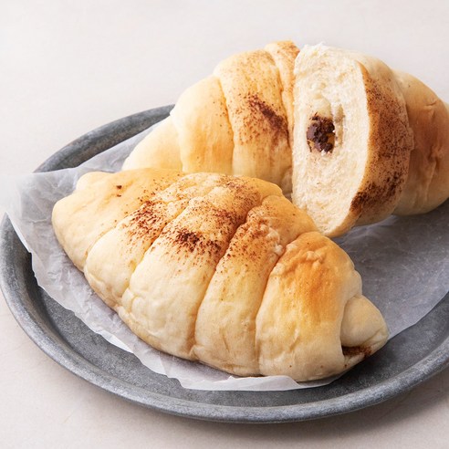 브로드카세 고소한 발효종 초코 소금빵 2개입, 160g, 2개