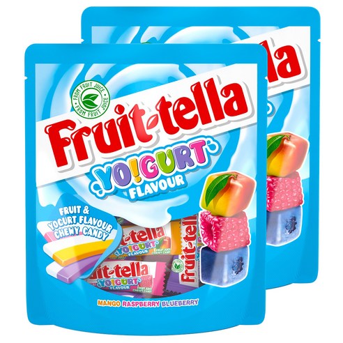 후르트텔라 요구르트 츄잉캔디, 358g, 2개