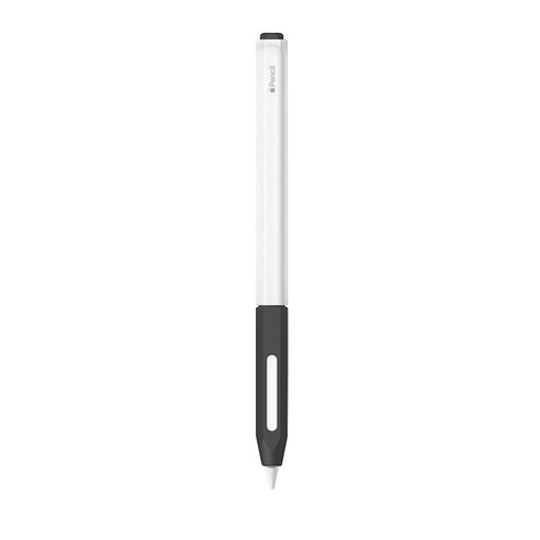 나우필 반투명 애플 펜슬 2세대 실리콘 케이스, 1개, 블랙