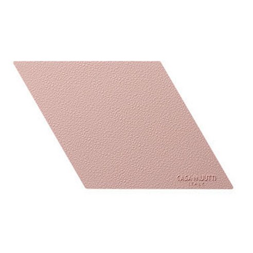 까사무띠 아모르 다이아몬드 테이블 매트, 인디안핑크, 26.5 x 15.5 cm