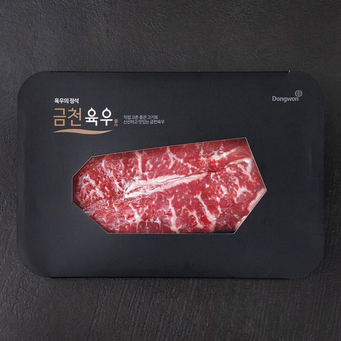 동원 금천 국내산 소고기 채끝 스테이크용 (냉장), 300g, 1개