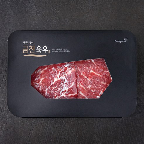 동원 금천 국내산 소고기 산적용 (냉장), 300g, 1개