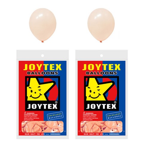 파티쇼 마카롱 풍선 15cm 100p, 피치, 2개
