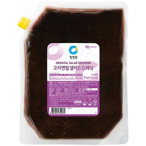 아워홈오리엔탈 대상 청정원 오리엔탈 샐러드 드레싱, 1개, 2kg Best Top5 아워홈오리엔탈 대상 청정원 오리엔탈 샐러드 드레싱, 1개, 2kg Best Top5