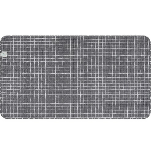 곰표한일 전자파안심 EMF 탄소매트 전기장판 사각딥그레이 MSP-C100GY, 싱글(105 x 180 cm)