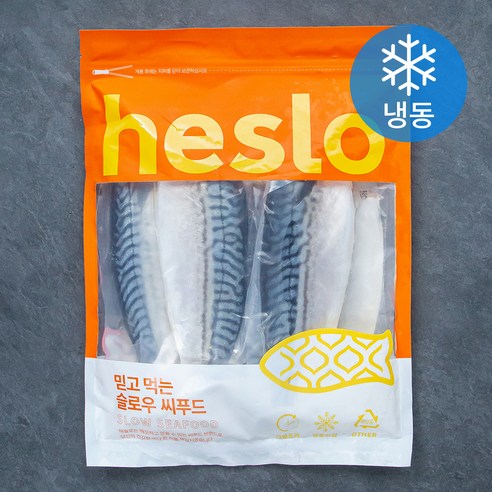 해슬로 노르웨이 간고등어살 5~6팩 (냉동), 1kg(160-200g,5-6팩), 1개