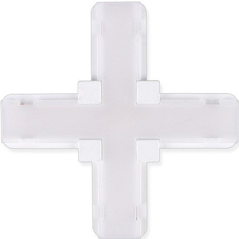 원하 라인아트 부속품 +자 연결부속 LED2W 전구색, 화이트, 1개