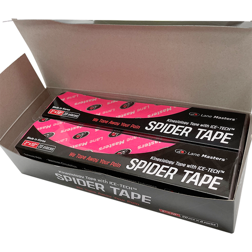 레인마스터 SPIDER TAPE 프리컷 20개입 x 6p, 핑크