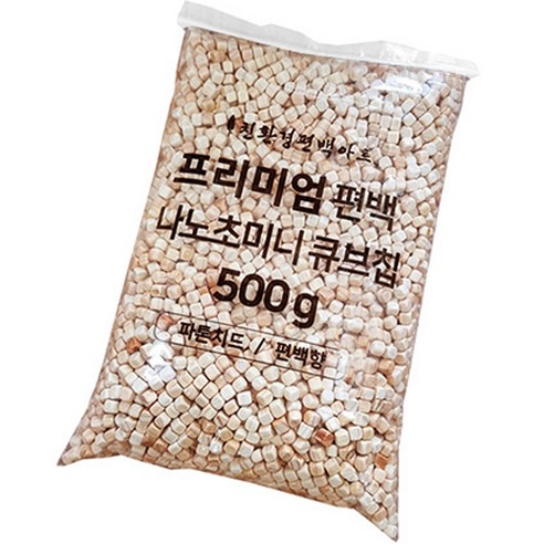 편백아트 프리미엄 편백 나노초미니 큐브칩 500g, 1개