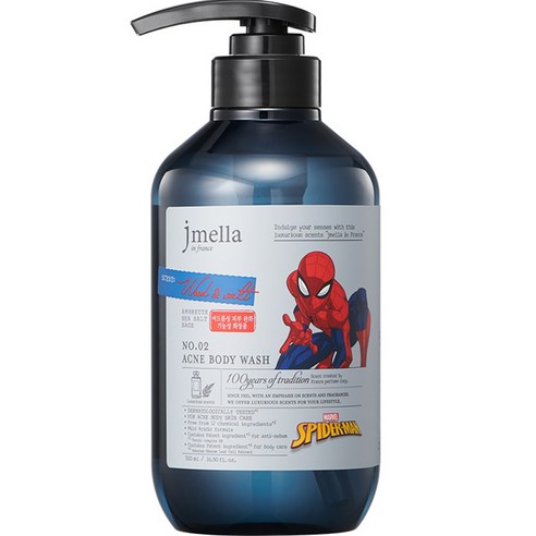 제이멜라 인 프랑스 마블 우드 앤 솔트 아크네 바디워시, 1000ml, 1개