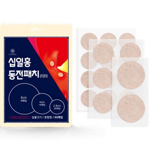 십일홍 동전패치 파스 혼합형, 60개입, 1개