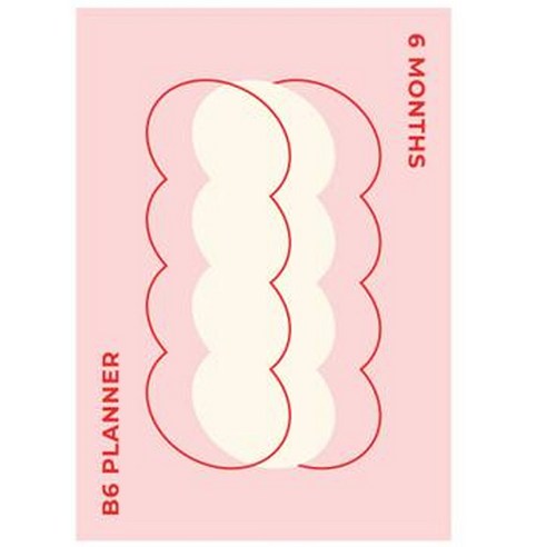 모노라이크 오브제 6개월 다이어리, 04 Pink