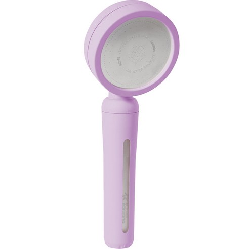 아쿠아듀오 PLA필터 블라썸 샤워기 퍼플, 1개