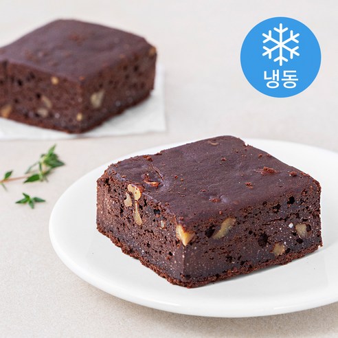 야미요밀 정성가득 채식 현미초코 브라우니 (냉동), 1개, 180g