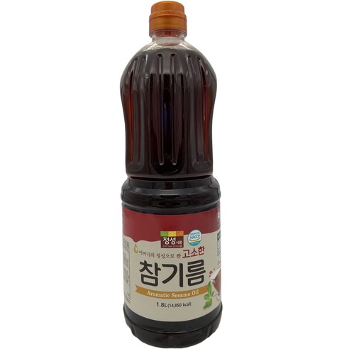 정성 고소한 참기름, 1.8L, 1개