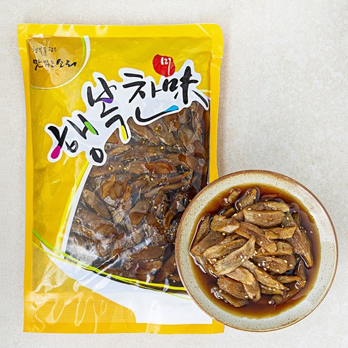 행복찬미 초록들 우엉 조림, 1kg, 1개