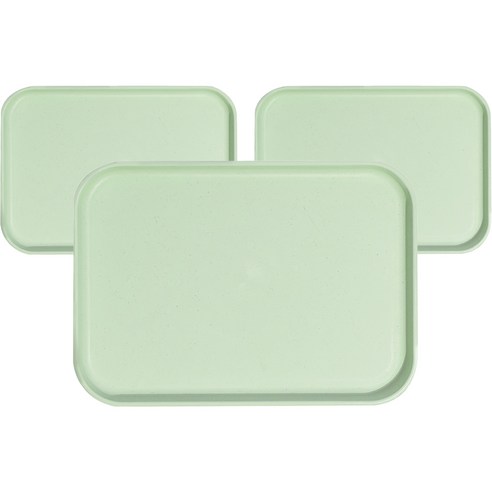 제로웨이스트 파스텔 트레이 3p, 민트, 3개