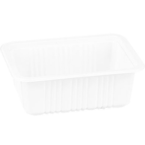 스완 도시락 일회용 실링 배달용기 백색 1150ml 2호 19147, 1개, 50개입