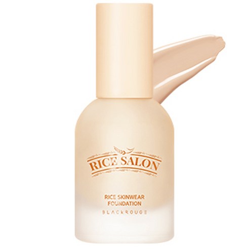 블랙루즈 라이스 스킨웨어 파운데이션 30ml, F02 무르익은보리, 1개