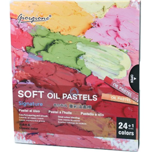 메이크마인 에스테틱 울트라 오일 파스텔 세트, 24색, 1세트