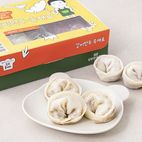 집반찬연구소 요리놀이터 갈비만두 속재료, 720g, 1개